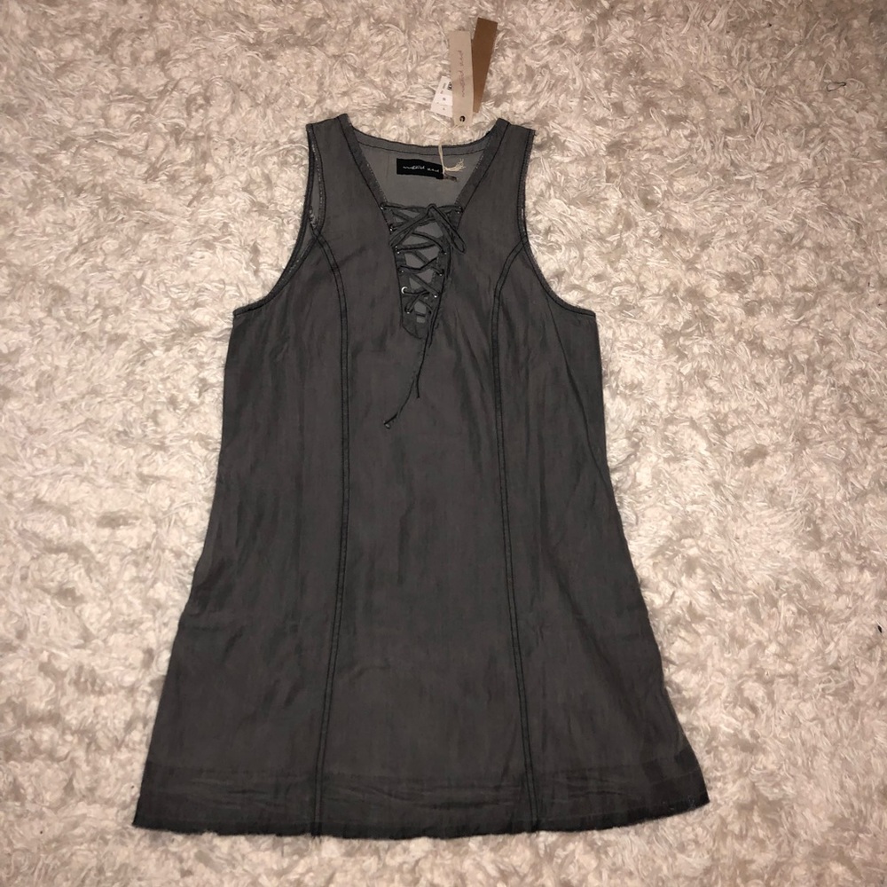 Criss Cross Tank Top Dress